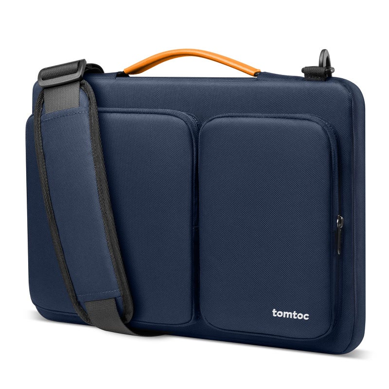 tomtoc 360 Protective Laptop Shoulder Bag for 13 Inch 2025 MacBook Air M4/A3240, M3/A3113, M2/A2681, M1/A2337, MacBook Pro M2/M1, 13-in Surface Pro 11th AI/10/9, Water-resistant Accessory Case - Image 1